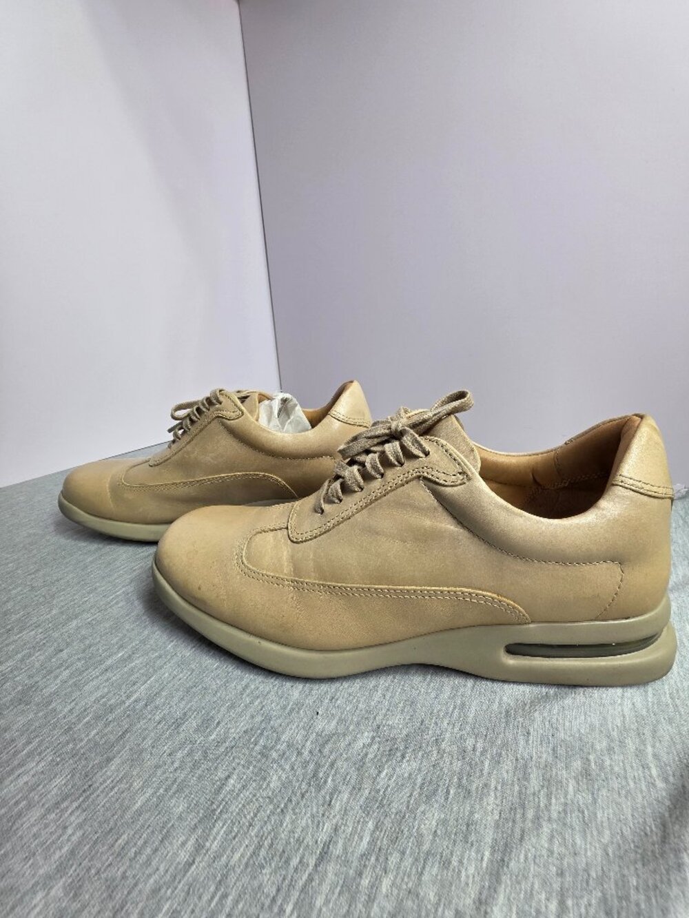 Cole Haan Air Conner Mens Sneakers Size 9M Mushroom Tan Leather